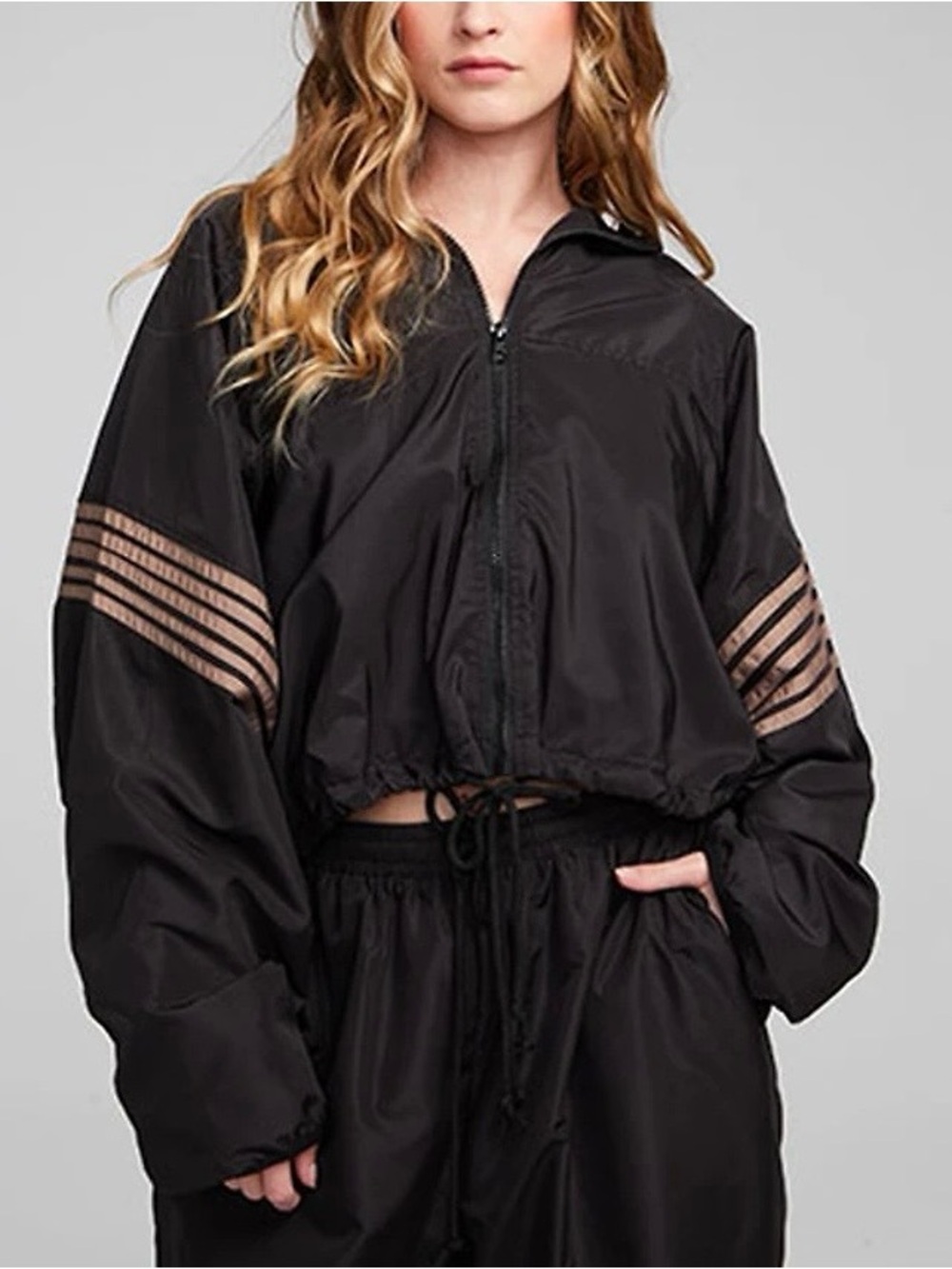 Chaser McCartney Cropped Bomber Jacket
